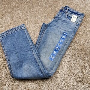 P.S. from Aeropostale Girls 10R Bootcut Jeans Denim Blue Classic Kids